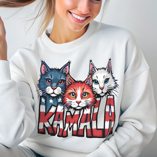 Kamala Harris Wahlplattform 2024 Sweatshirt