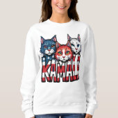 Kamala Harris Wahlplattform 2024 Sweatshirt (Vorderseite)