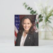 Kamala Harris wählt die VP-Kampagne 2020 Postkarte (Stehend Vorderseite)