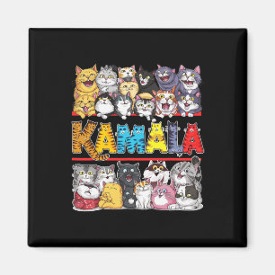 Kamala Harris Waltz 2024 Childless Cat Lady Funny Magnet