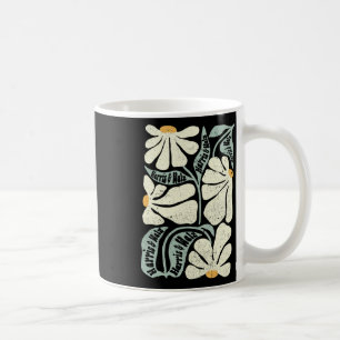 Kamala Harris Waltz Handgezeichnete Blume Brighter Kaffeetasse