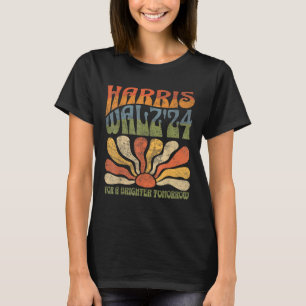 Kamala Harris Walz 2024 für ein strahlenderes Morg T-Shirt