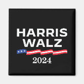 Kamala Harris Walz 2024 Magnet (Vorne)