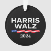 Kamala Harris Walz 2024 Ornament (Vorderseite)