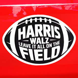 Kamala Harris Walz QR Code Sortiment Custom-Cut Aufkleber