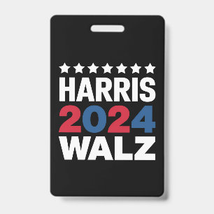 Kamala Harris Walz, Vizepräsident Ausweis