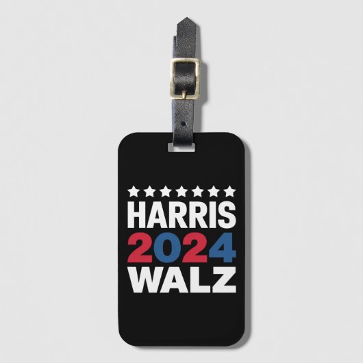 Kamala Harris Walz, Vizepräsident Gepäckanhänger (Vorderseite Vertikal)