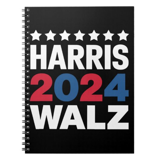 Kamala Harris Walz, Vizepräsident Notizblock (Vorderseite)