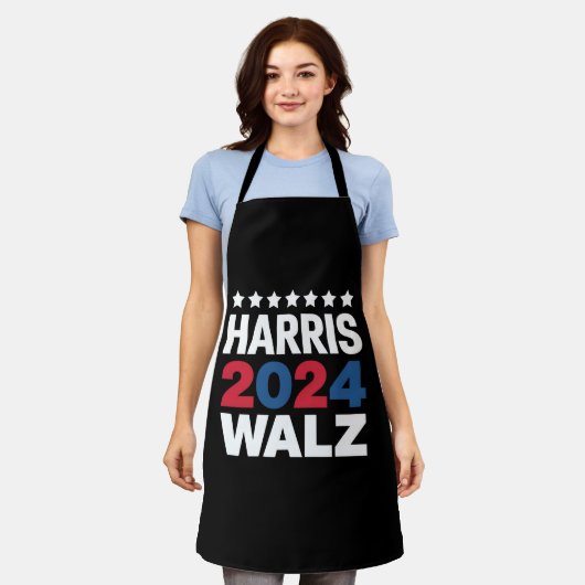 Kamala Harris Walz, Vizepräsident Schürze (Getragen)