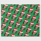 Kamala Harris Weihnachten Geschenkpapier (Flach)