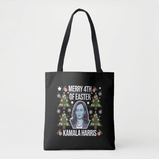 Kamala Harris Weihnachten Weihnachten Weihnachten Tasche (Vorderseite)