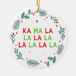 Kamala Harris Weihnachtsvizepräsidentin der USA Keramik Ornament
