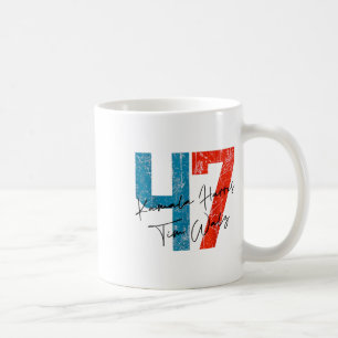 Kamala Harris Wheimer 2024 Harris Waltz Präsident Kaffeetasse