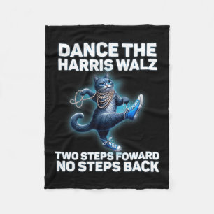 Kamala Harris Wheimer 2024 Waltz Dance 2 Schritte  Fleecedecke