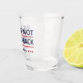 Kamala Harris - Wir gehen nicht zurück II Schnapsglas (Rechts)