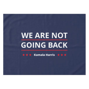 Kamala Harris - Wir gehen nicht zurück II Tischdecke