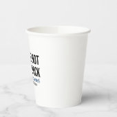 Kamala Harris Wir kommen nicht zurück, wählen Harr Pappbecher (Links)