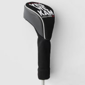 Kamala Harris Yes We Kam für US-Präsident 2024 Golf Headcover (angewinkelt)
