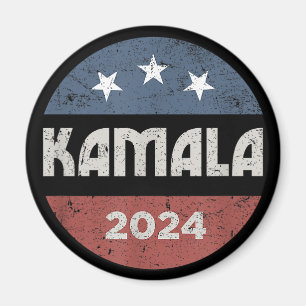 Kamala Harris zur Präsidentin 2024 Madame Präsiden Magnet