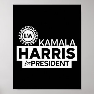Kamala Harris zur Präsidentin 2024 Poster