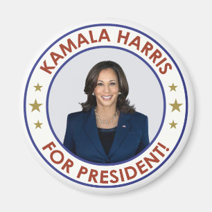 KAMALA HARRIS ZUR PRÄSIDENTIN MAGNET