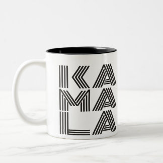 Kamala Harris Zweifarbige Tasse