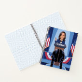 KAMALA HARRIS'S NIECE - Doppelseitiges Notebook Notizblock (Innenseite)