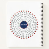 KAMALA HARRIS'S NIECE - Zweiseitige Notebooks Notizblock (Rückseite)