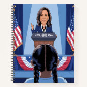 KAMALA HARRIS'S NIECE - Zweiseitige Notebooks Notizblock (Vorderseite)