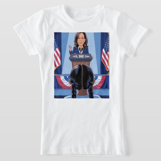 KAMALA HARRIS'S NIECS: Girls' Fine T - SHIRT (Ablage )
