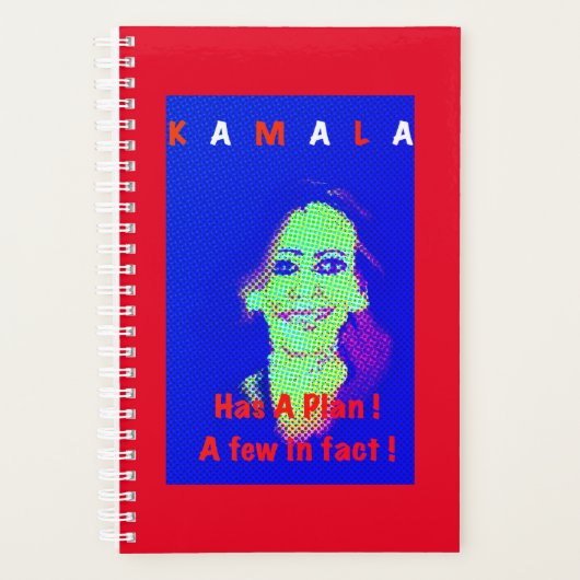 Kamala hat einen Planer (Vorderseite)