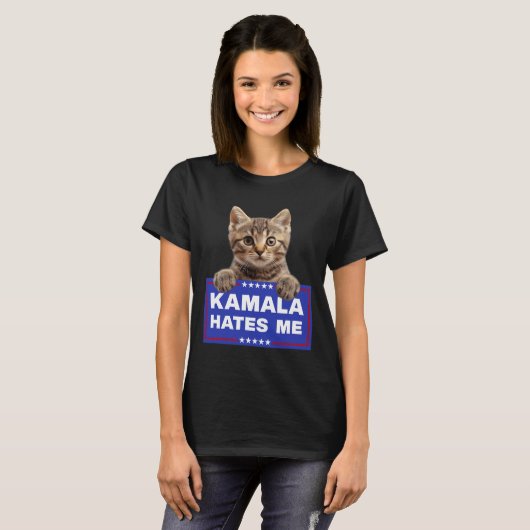 Kamala Hates Me Pro-trump 2024 Konservativer Patri T-Shirt (Vorne ganz)
