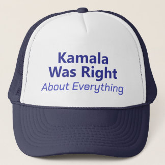Kamala hatte recht über alles truckerkappe