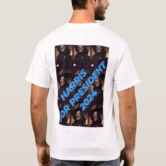 Kamala Hexe Shirt 2024 (Rückseite)