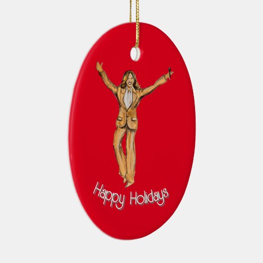 Kamala Holiday Ornament (Rechts)