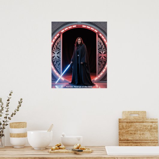 Kamala: Ich werde nicht zurückgehen Poster (Küche)