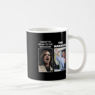 Kamala Ich Will Mit Dem Geschäftsführer Trump Mcdo Kaffeetasse
