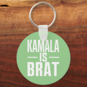 Kamala is Brat Schlüsselanhänger (Vorderseite)