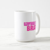 Kamala ist Brat Coffee Tasse (VorderseiteRechts)