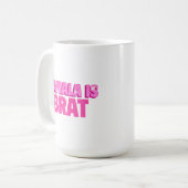 Kamala ist Brat Coffee Tasse (Vorderseite Links)