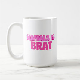 Kamala ist Brat Coffee Tasse