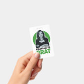 Kamala ist Brat Funny Sarcastic Ausweis (Handheld)