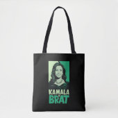Kamala ist Brat Funny Sarcastic Tasche (Vorderseite)