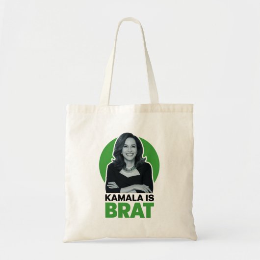 Kamala ist Brat Funny Sarcastic Tragetasche (Vorne)