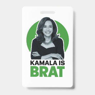 Kamala ist frech lustig sarkastisch ausweis