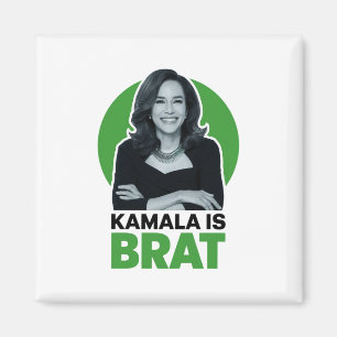 Kamala ist frech lustig sarkastisch  magnet