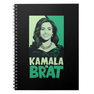 Kamala ist frech lustig sarkastisch notizblock