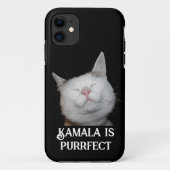 Kamala ist Purrfect Case-Mate iPhone Hülle (Rückseite)
