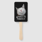 Kamala ist Purrfect Fächer (Rückseite)