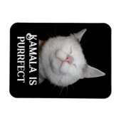 Kamala ist Purrfect Magnet (Horizontal)